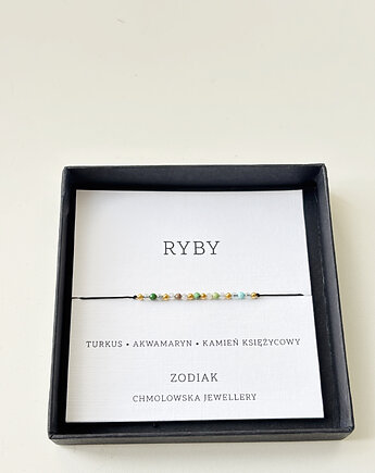 Zodiak bransoletka RYBY, Chmolowska Jewellery