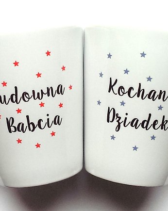 Kubki  Latte  BABCIA  DZIADEK, FarrowDesign