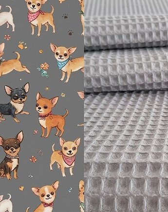 WYJĄTKOWY koc _ narzuta _ Chihuahua _ 155x200 cm, MOJAMAJA