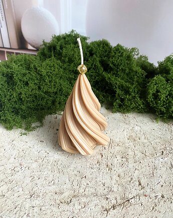 Świeca ekologiczna sojowa dekoracyjna "Christmas Tree " 88x64mm, Coccola JEWELLERY