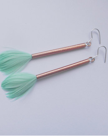 PIÓRKO kolczyki, Katarzyna Kaminska ART