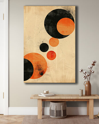 Geometria natury - Obraz na płótnie - Druk Blejtrama, Minimalizm, Loft #82, Black Sapphire Art