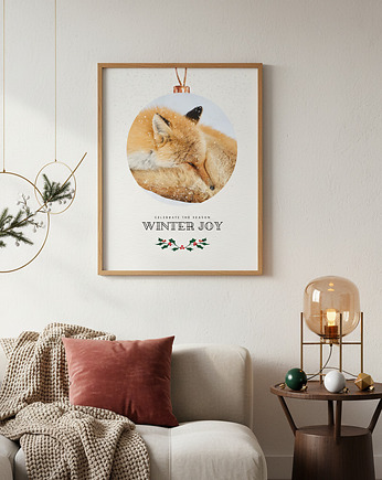 Plakat Snowy village, Well Done Shop