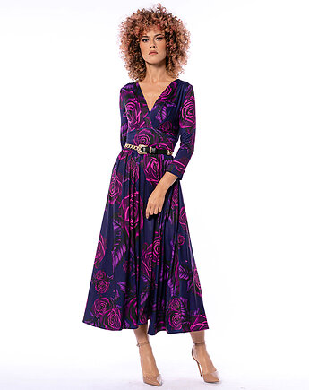 Amelia Magic Rose - koktajlowa sukienka, milita nikonorov