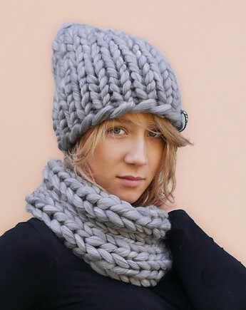 Warsztat dziewiarski MEGA CZAPKA na drutach, Natural Born Knitters