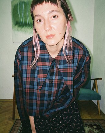 Koszula Violet Collision, Rags Queen