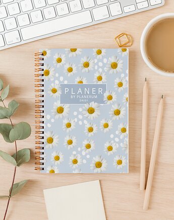 Planer Dzienny Niedatowany A5 Daisy, Planerum