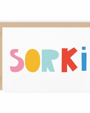 Kartka na przeprosiny SORKI, Cudowianki