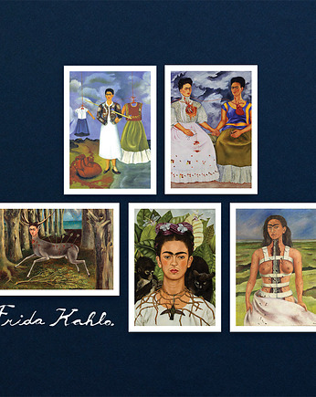 Zestaw Kartek FRIDA KAHLO - Set 5 szt, Galeria LueLue
