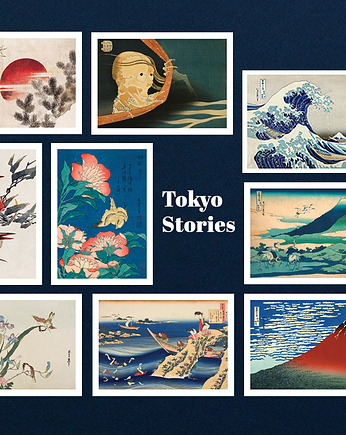 Zestaw Kartek TOKYO STORIES - Set 9 szt, Galeria LueLue