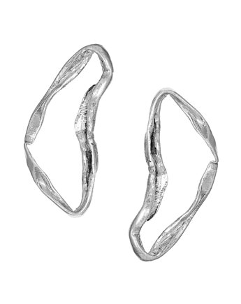 Srebrne kolczyki Odbicie, MaMjewellery