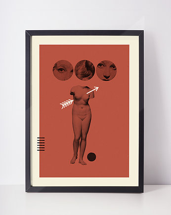 plakat  // ego //  a3, Klawe Rzeczy