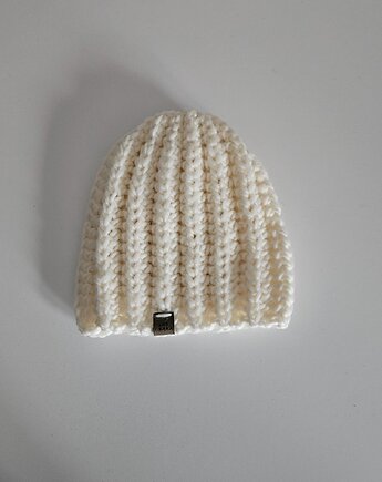 Czapka wełniana ecru, Las i Łąka