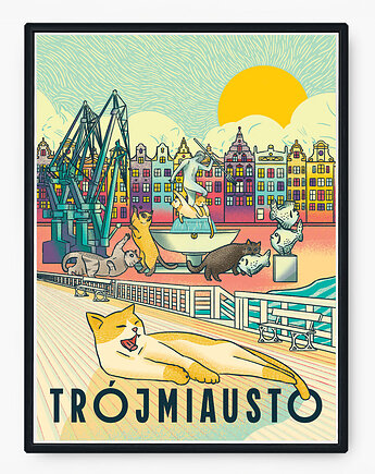 Plakat Trójmiausto, Agnieszka DeLew