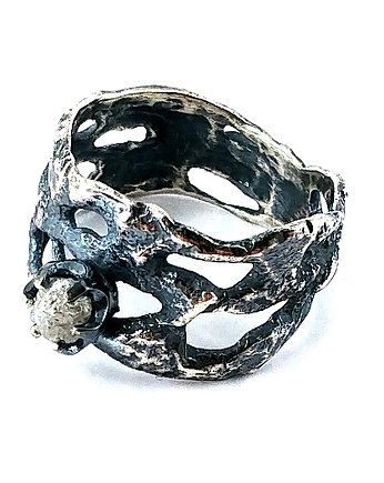 Raw diamond - awangardowy pierścień z diamentem, Pracownia Neores