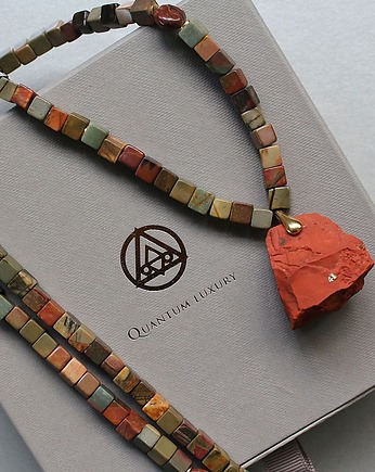 Naszyjnik z Jaspisami - Moc uziemienia, KEIT