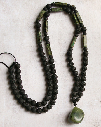 S A L E : UNIKAT: jadeit, turkus afrykański, lawa, kaktusia