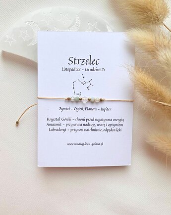 Bransoletka zodiakalna Strzelec, Szmaragdowa Polana