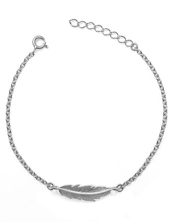 Feather - Bransoletka srebrna, Kuźnia Srebra