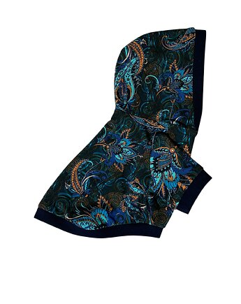 Bluza dla psa z kapturem ORNAMENT rozmiar S, Psia szafa