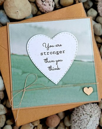 You are stronger than you think : uniwersalna kartka z dobrym słowem, kaktusia