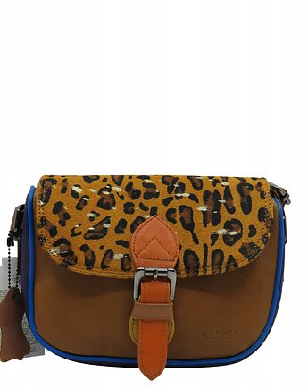 Listonoszka torebka damska skóra naturalna kolorowa oryginalna OLIVKA, Olivka Warsaw