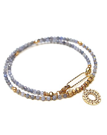 Tanzanit vol. 2 /choker/ - Szlachetna kolekcja /16.02.25/, KiKa pracownia