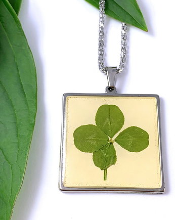 WISIOR - LUCKY CLOVER (koniczyna - unikat), DROBINY CZASU