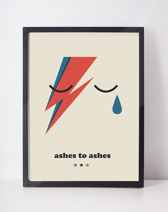 plakat // bowie // a3, Klawe Rzeczy