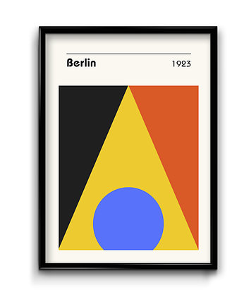 Plakat Bauhaus No.7, Bury Lis