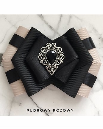 Kobieca  Brosza z Kryształkiem NEW  Mikołajki, Pudrowy Różowy