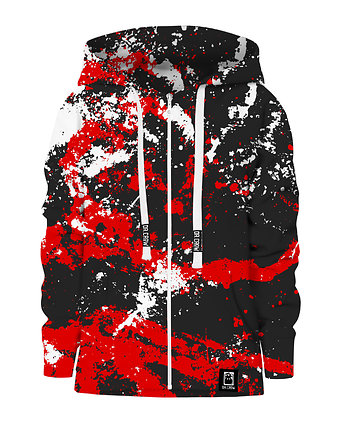 Bluza Zamek Chłopiec DR.CROW Marble Red, DrCrow