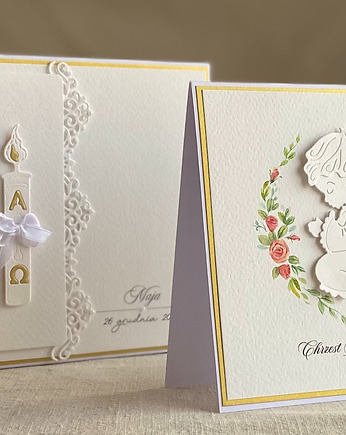 Personalizowana Pamiątka Chrztu Świętego w Pudełku, 54C, Anna Art and Crafts