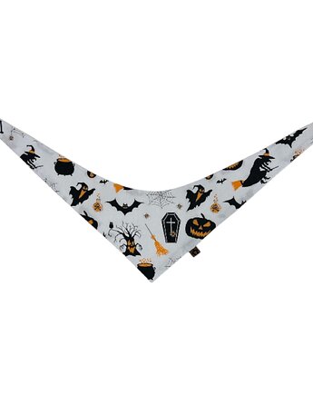 Bandana wiązana halloween dla psa rozmiar S (20-33cm), Psia szafa