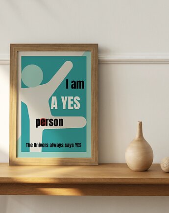 Plakat A YES Person, SPOCZO PLAKAT