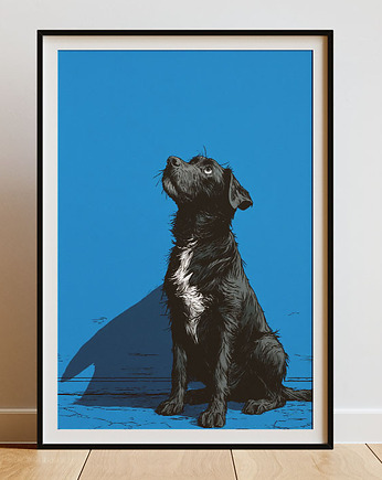 Plakat - Blue Doggie, Harry Monkey