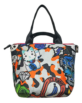 Art MIMA bag SHORT & Szymon Kurpiewski print, MIMAbags