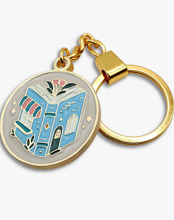 Brelok "Książkowy domek"