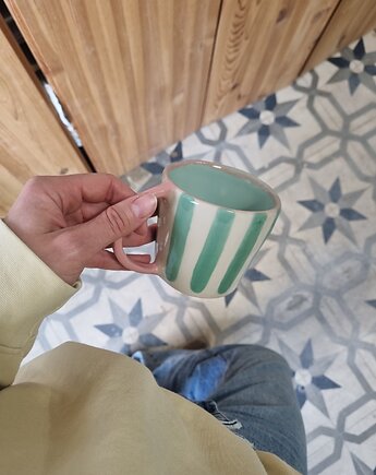 Kubek w paski, krusz art