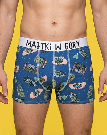 Majtki w góry - bawełniane bokserki - Majtki z Sosnowca, Majtki z Sosnowca
