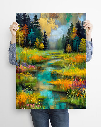 Dary natury - grafika na plakacie, JBJart Justyna Jaszke