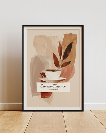Plakat - Espresso Elegance, Harry Monkey