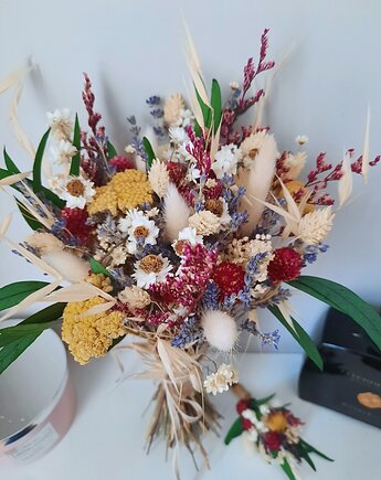 Bukiet z suszonych kwiatów, Mudryk Viktoria Dried Flowers