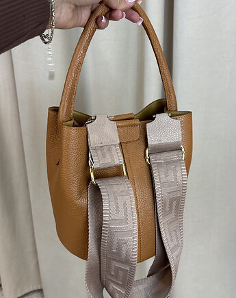 Skórzana torba Katie Camel, SOLO moda
