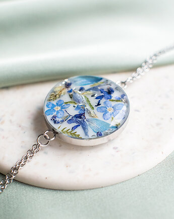 Bransoletka z kompozycją kwiatową, nature gift