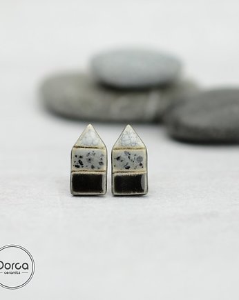 Geometria biało-czarna- ceramiczne sztyfty, Dorca