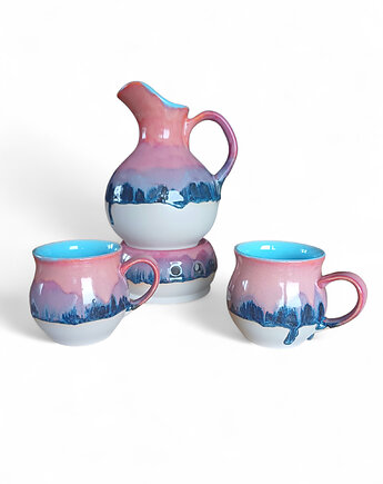 Zestaw do grzanego wina z podgrzewaczem, Manufaktura Kafli