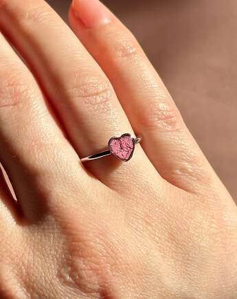 Regulowany pierścionek z kwiatami, Colie