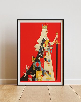 Plakat - Queen of hearts, Harry Monkey