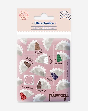 Układanka Pierogi, LOVE POLAND DESIGN